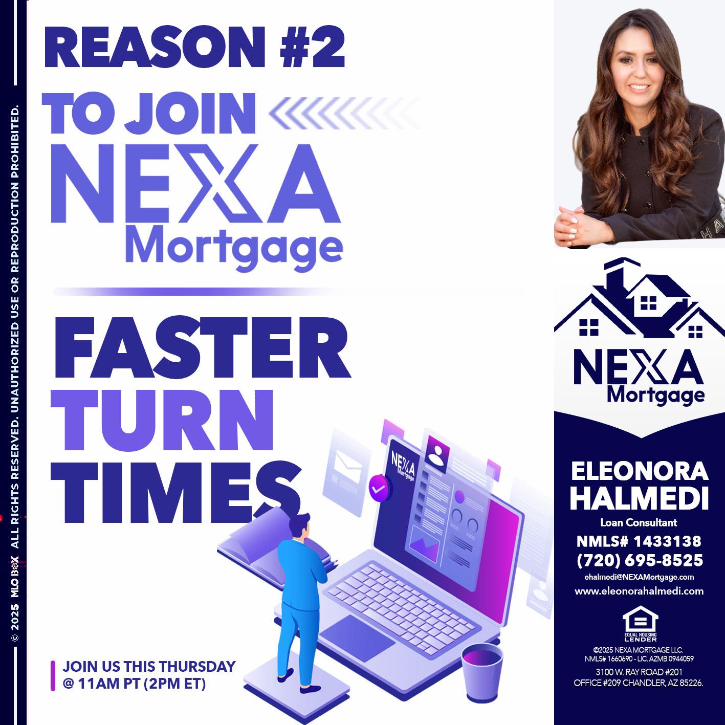 REASON 2 - Eleonora Halmedi -Mortgage Advisor