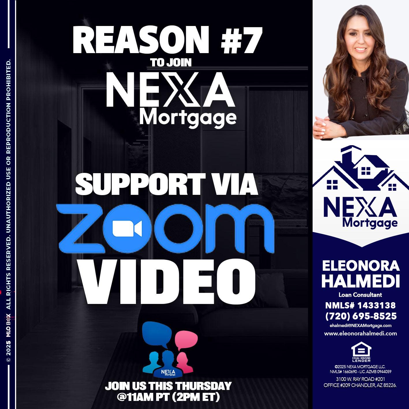 REASON 7 - Eleonora Halmedi -Mortgage Advisor