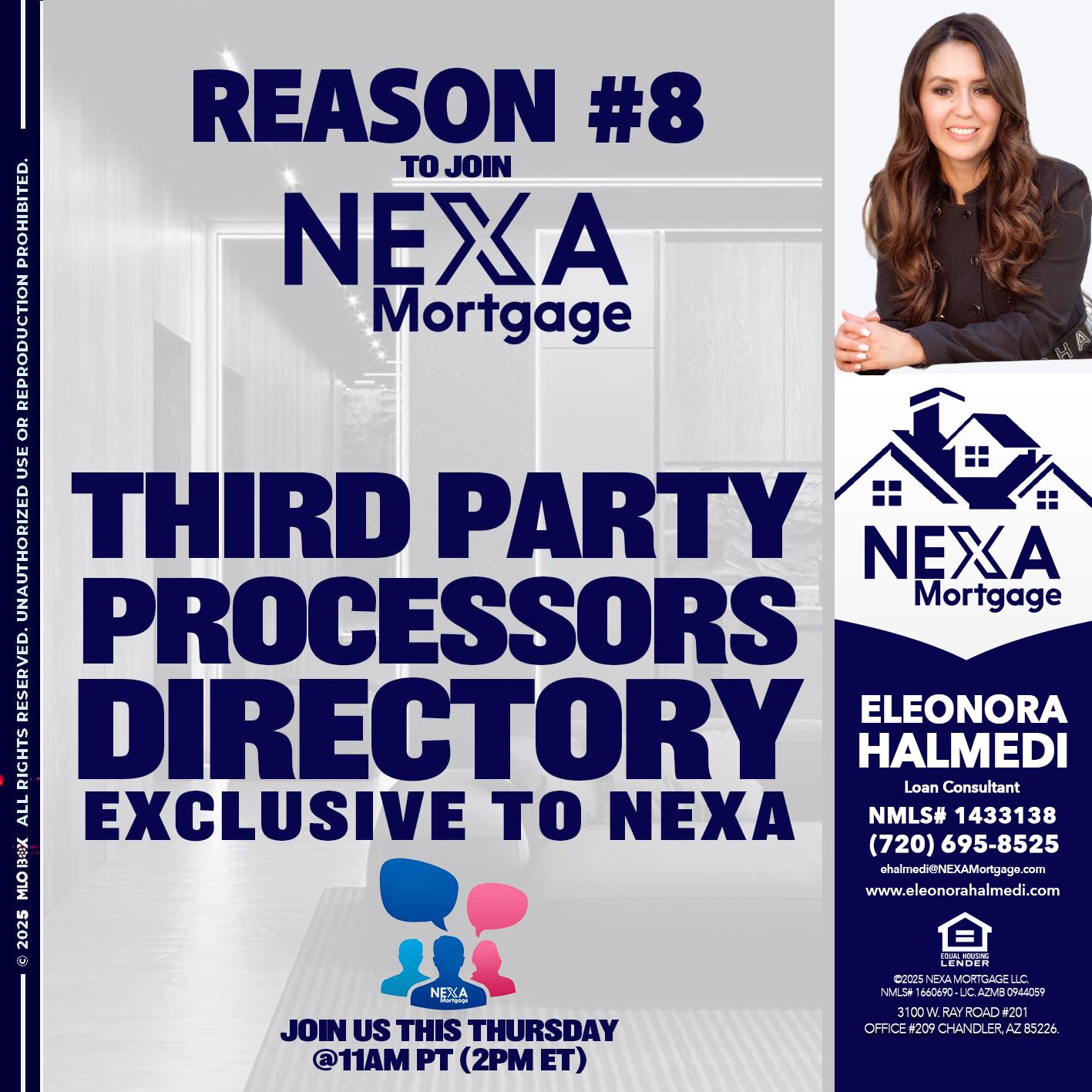 REASON 8 - Eleonora Halmedi -Mortgage Advisor