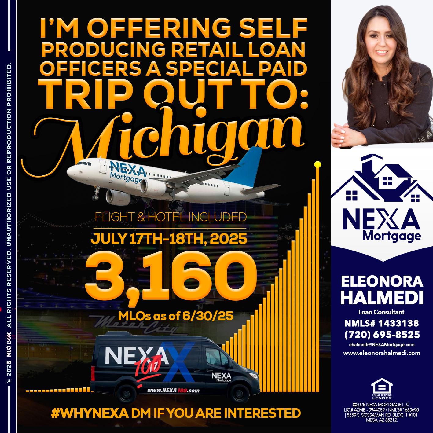 MICHIGAN TRIP - Eleonora Halmedi -Mortgage Advisor