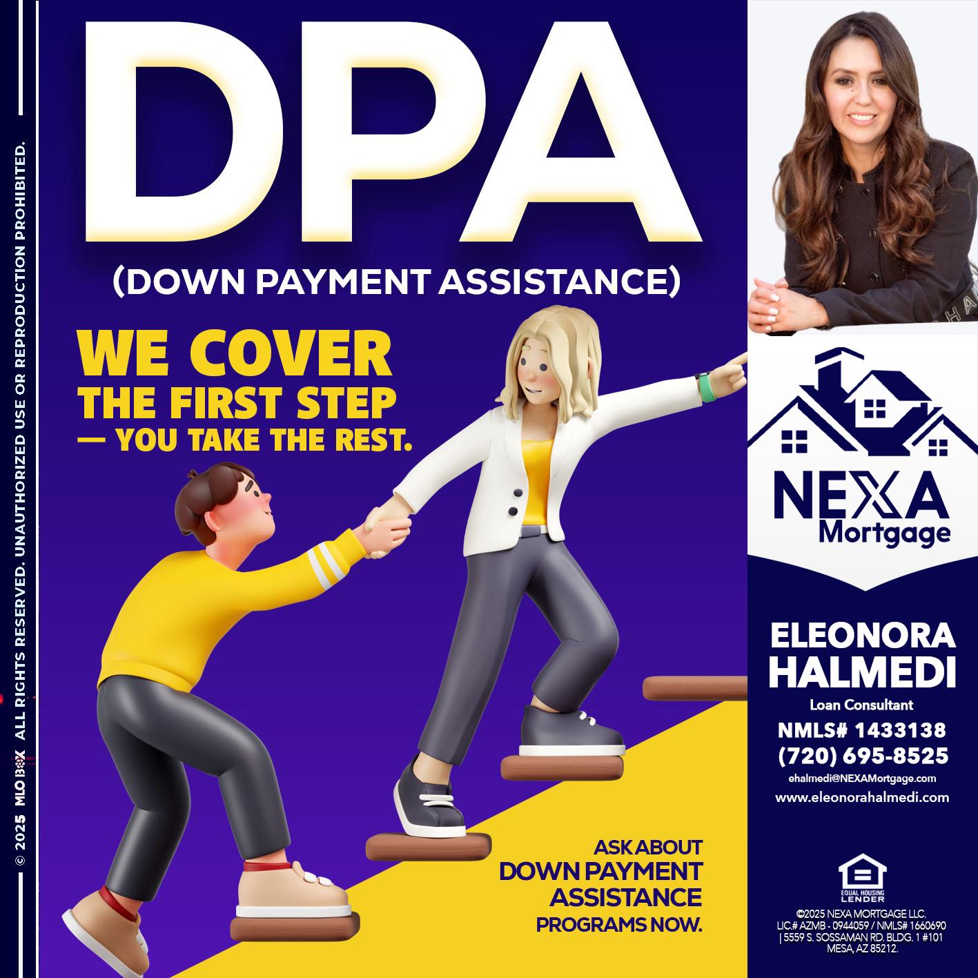DPA LOANS - Eleonora Halmedi -Mortgage Advisor