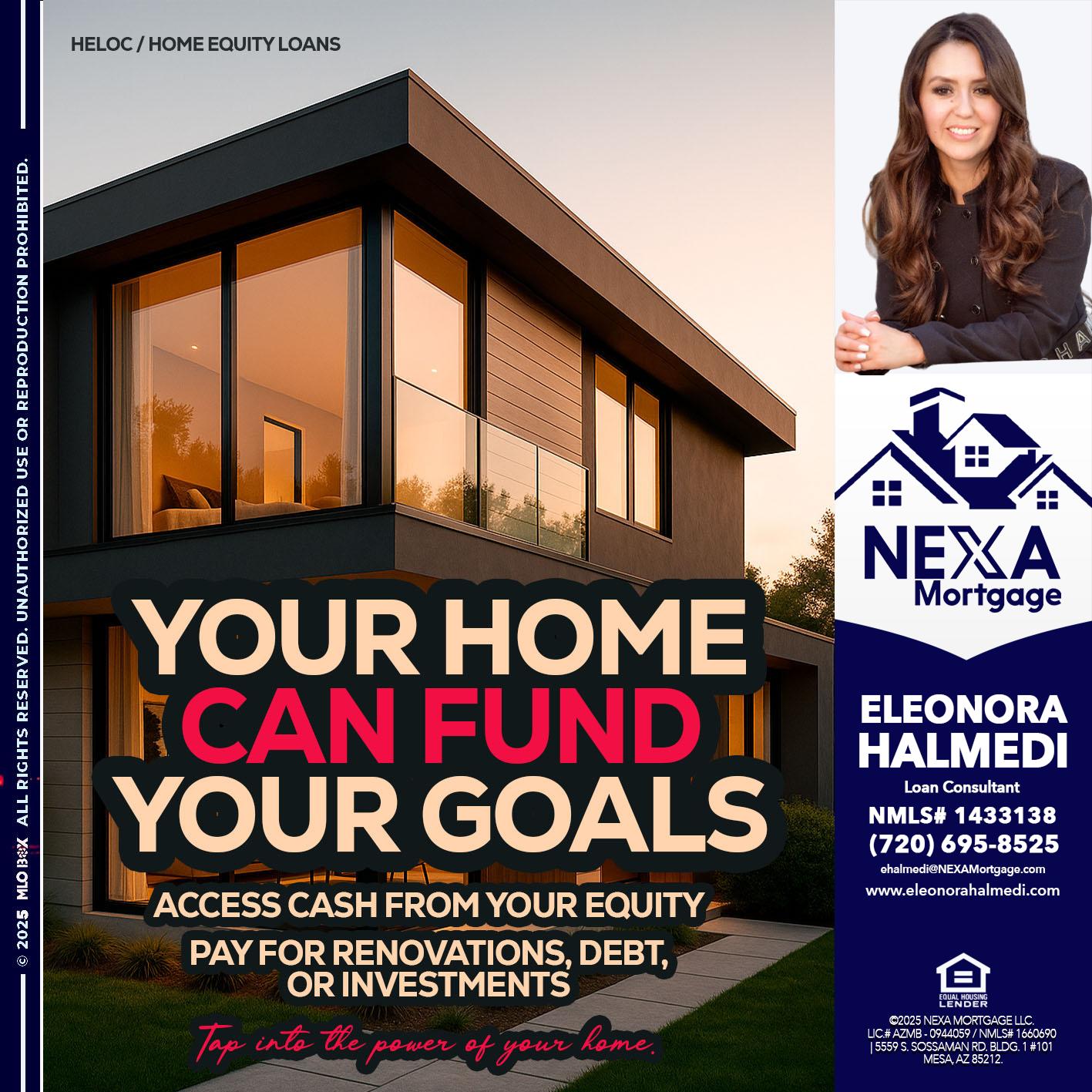 HELOC - Eleonora Halmedi -Mortgage Advisor