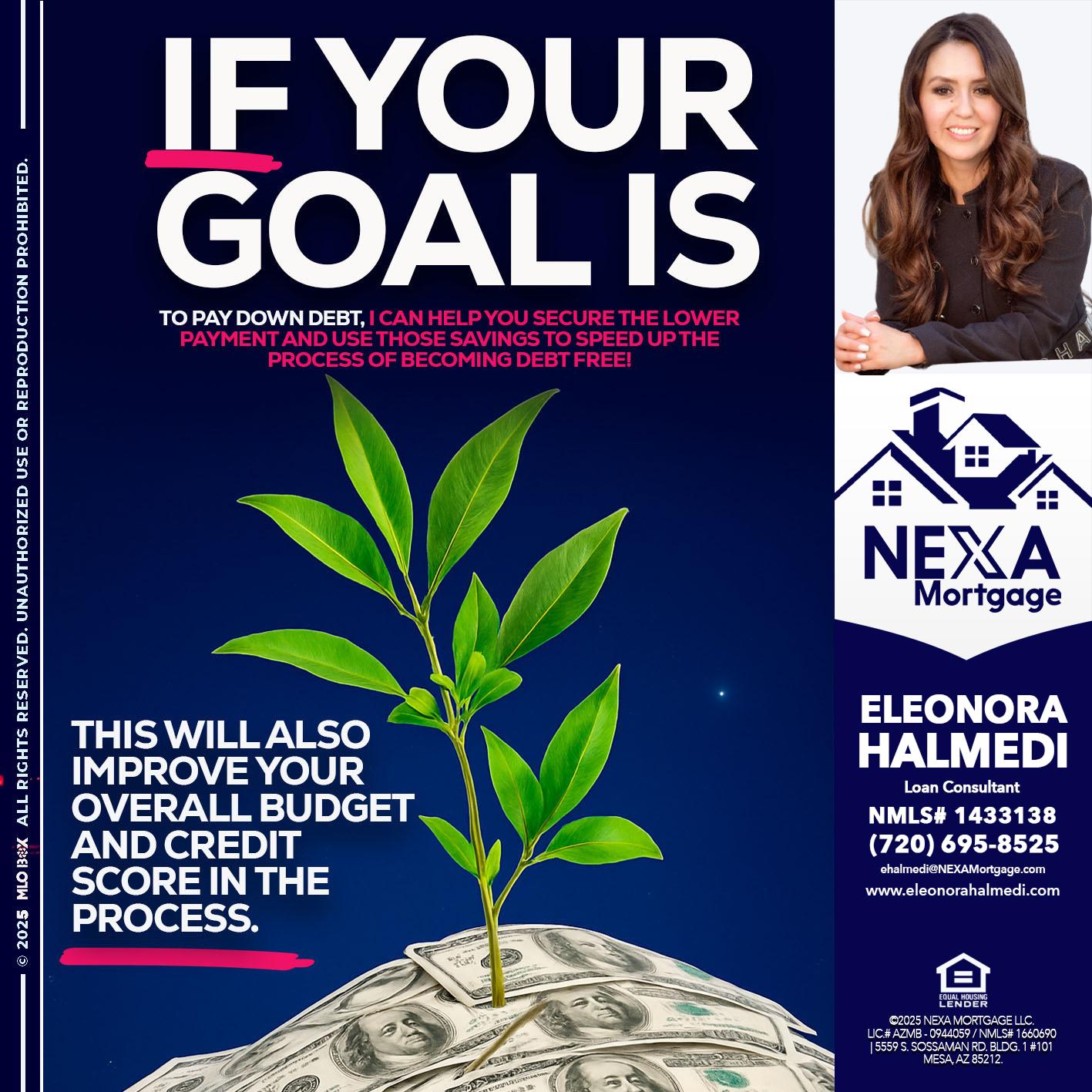 if your goal is - Eleonora Halmedi -Mortgage Advisor