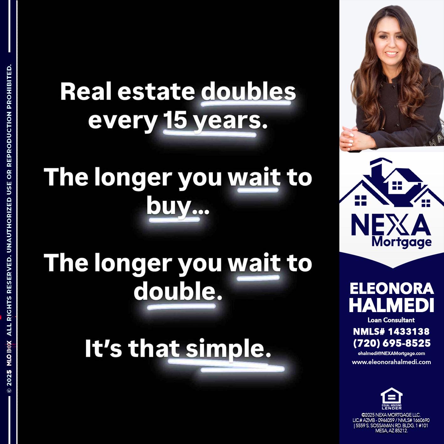 REAL ESTATE - Eleonora Halmedi -Mortgage Advisor