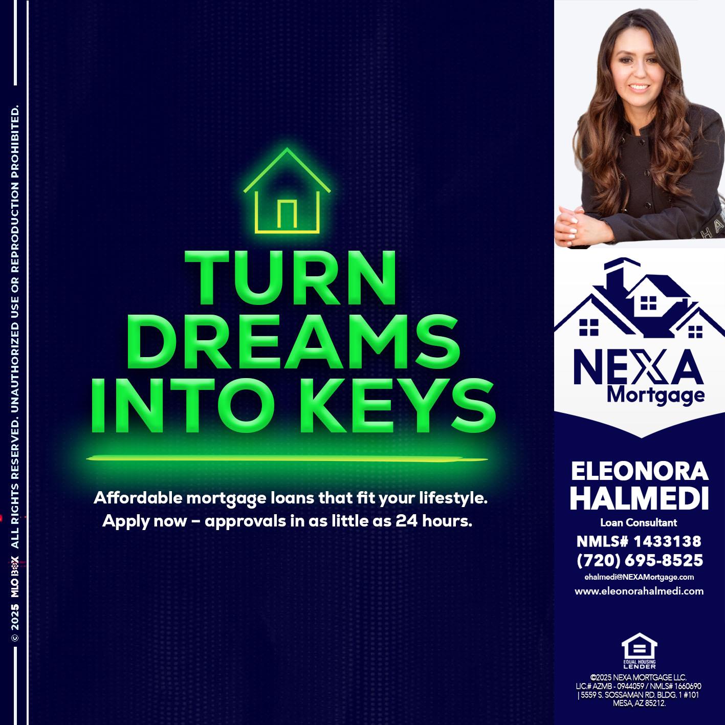 turn dreams - Eleonora Halmedi -Mortgage Advisor