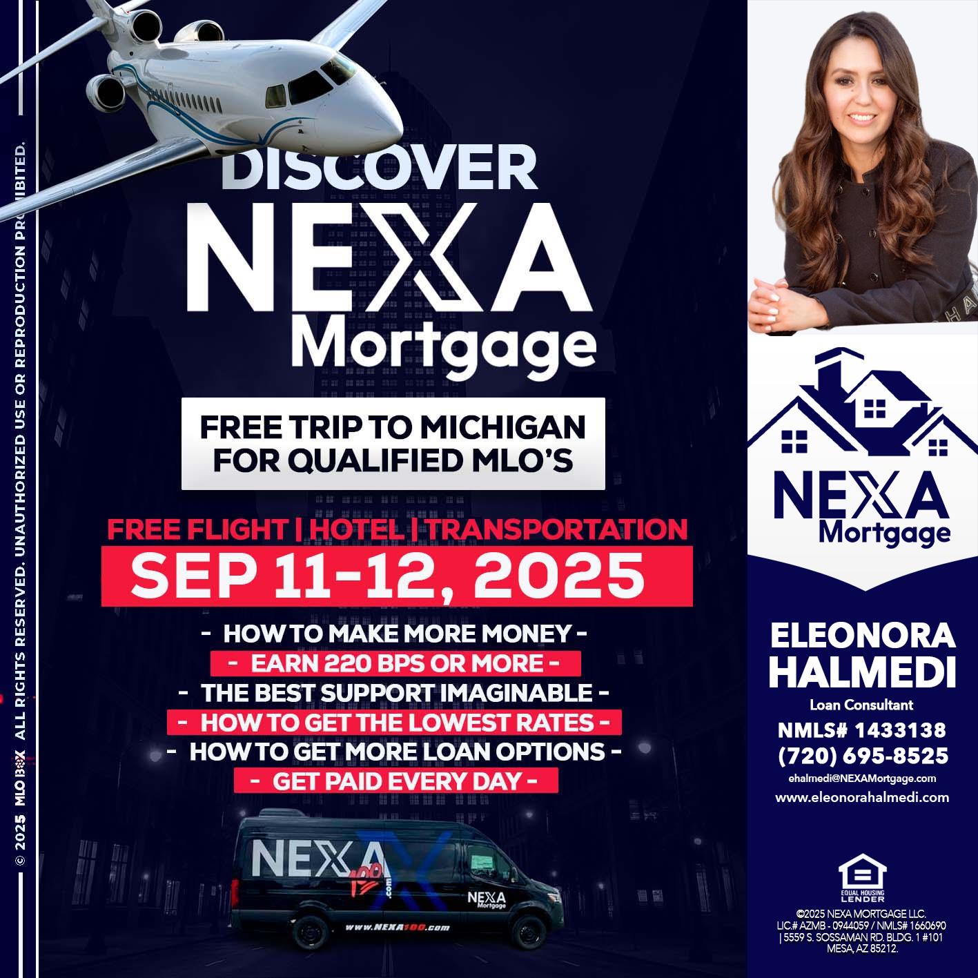 DISCOVER NEXA MORTGAGE - Eleonora Halmedi -Mortgage Advisor