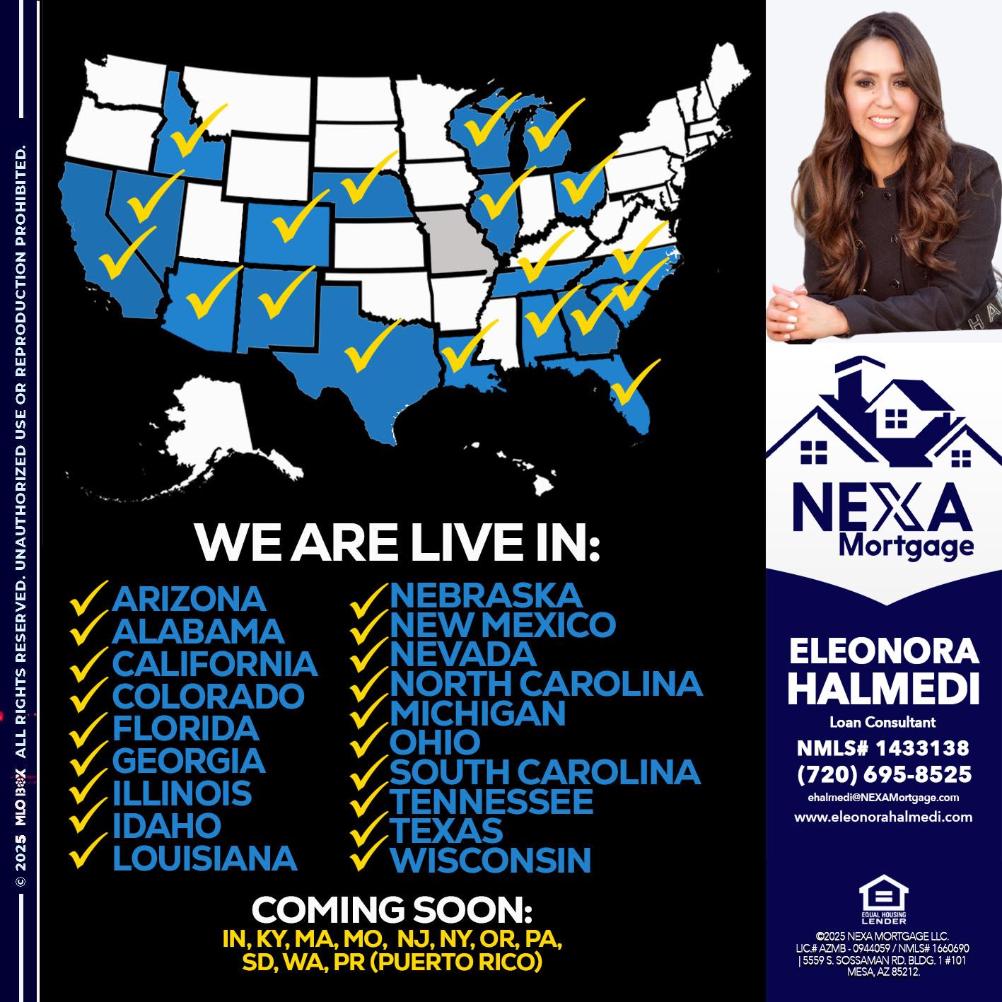 New Mexico live - Eleonora Halmedi -Mortgage Advisor