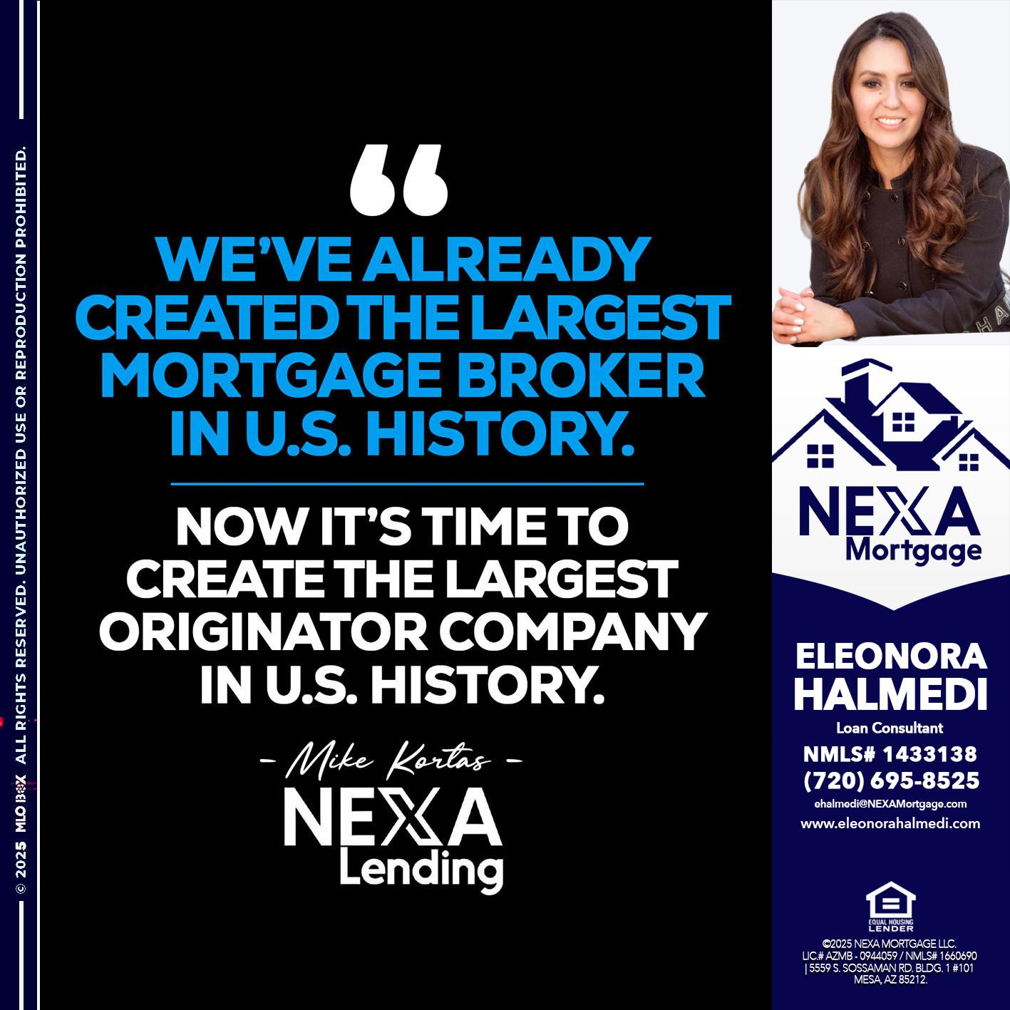 weve already - Eleonora Halmedi -Mortgage Advisor