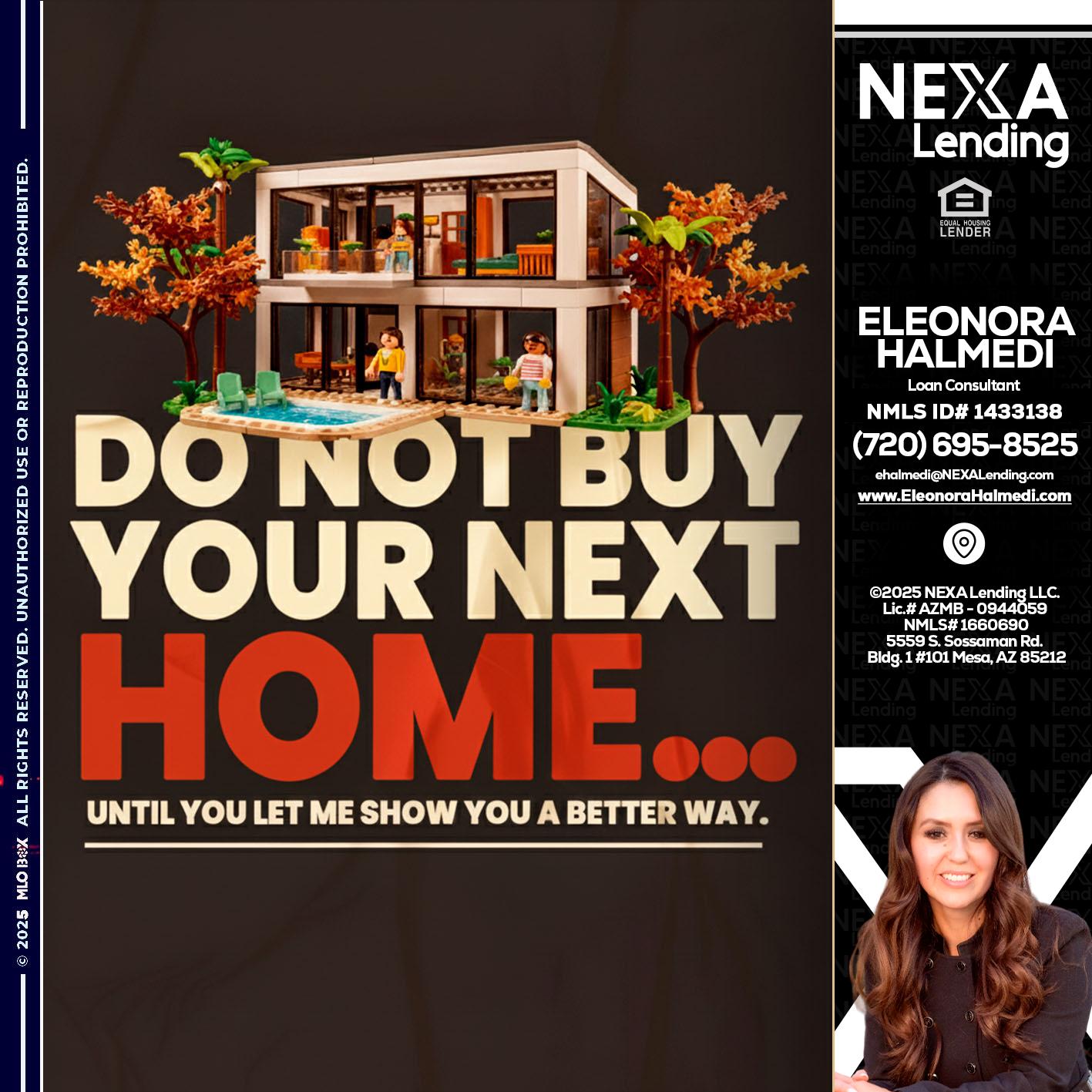 DO NOT BUY - Eleonora Halmedi -Mortgage Advisor