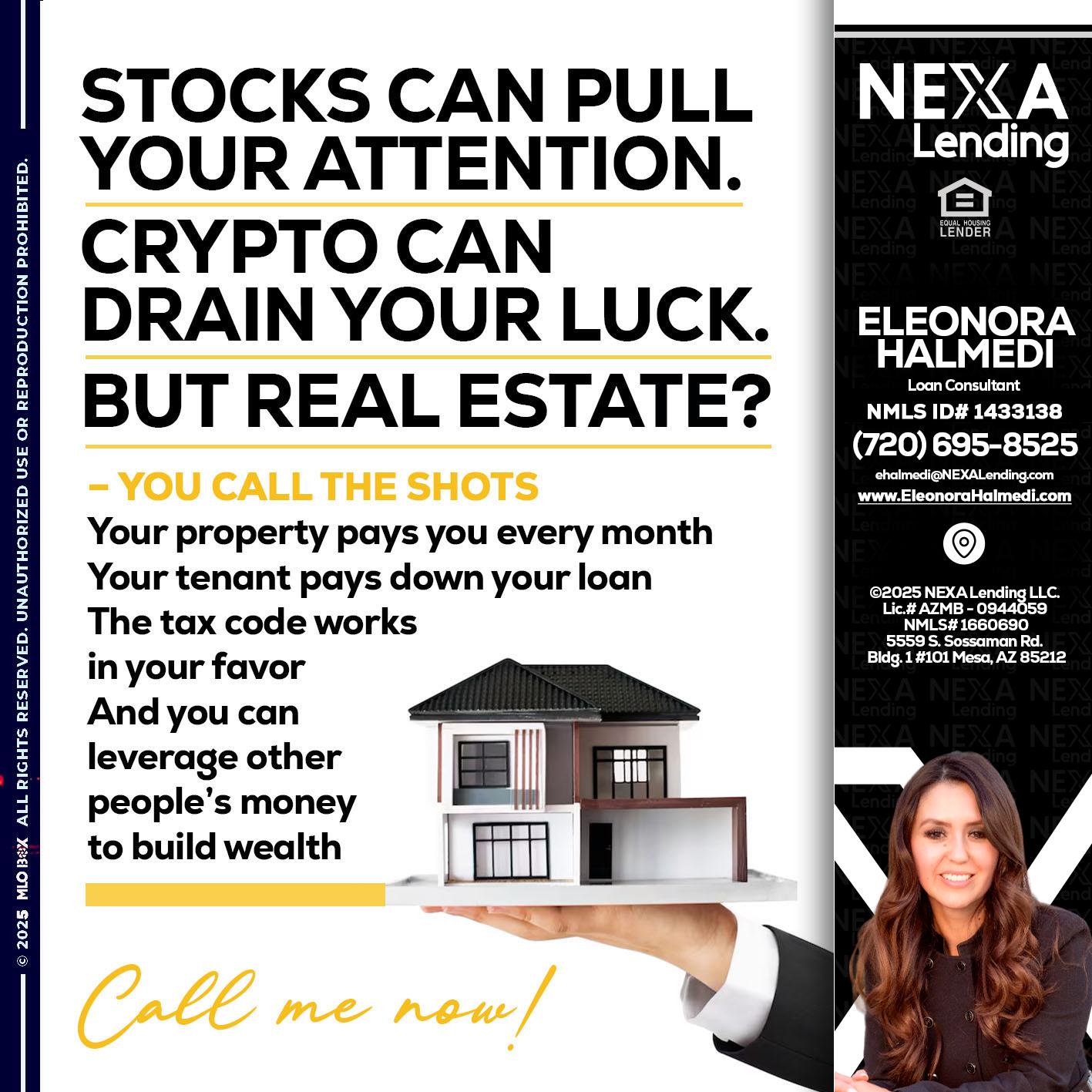 STOCK CAN - Eleonora Halmedi -Mortgage Advisor