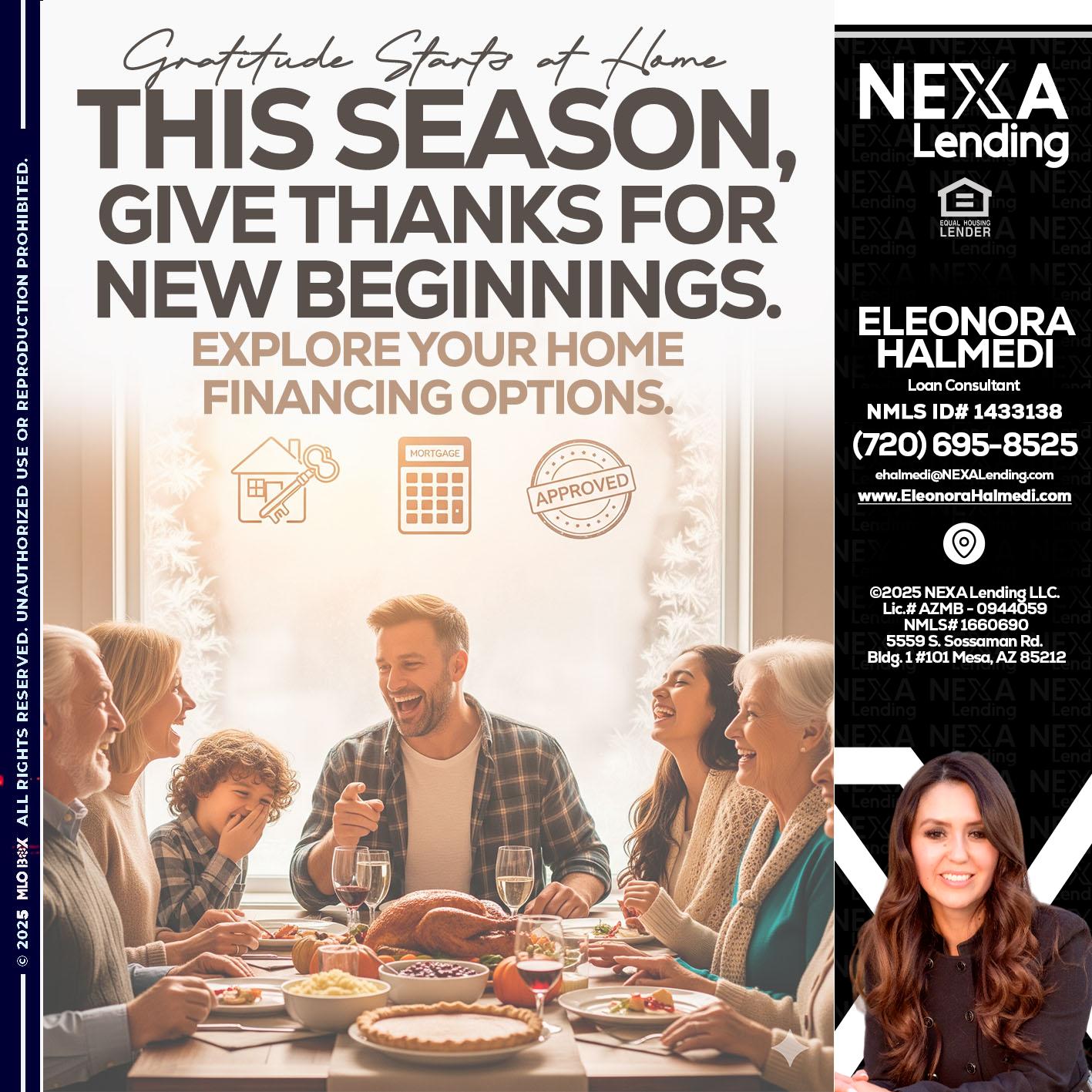 THIS SEASON - Eleonora Halmedi -Mortgage Advisor