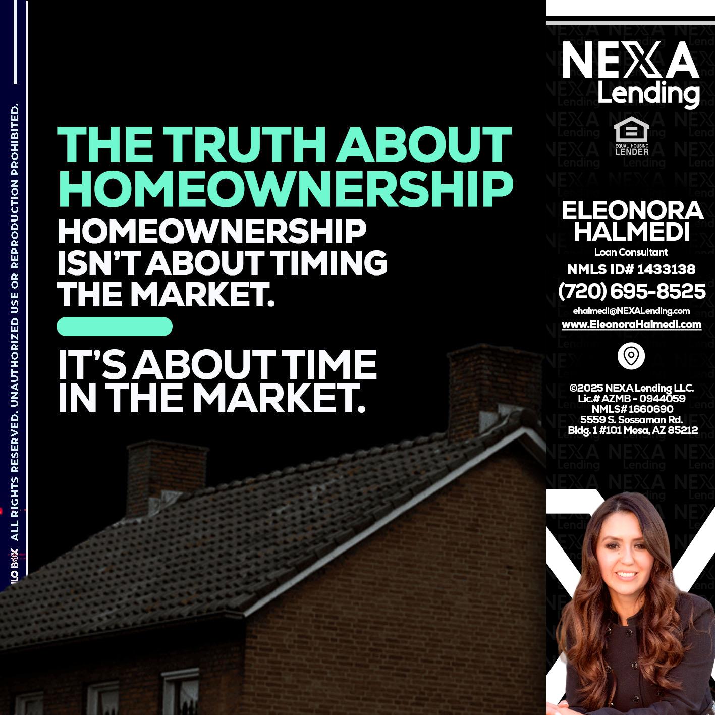 THE TRUTH ABOUT - Eleonora Halmedi -Mortgage Advisor