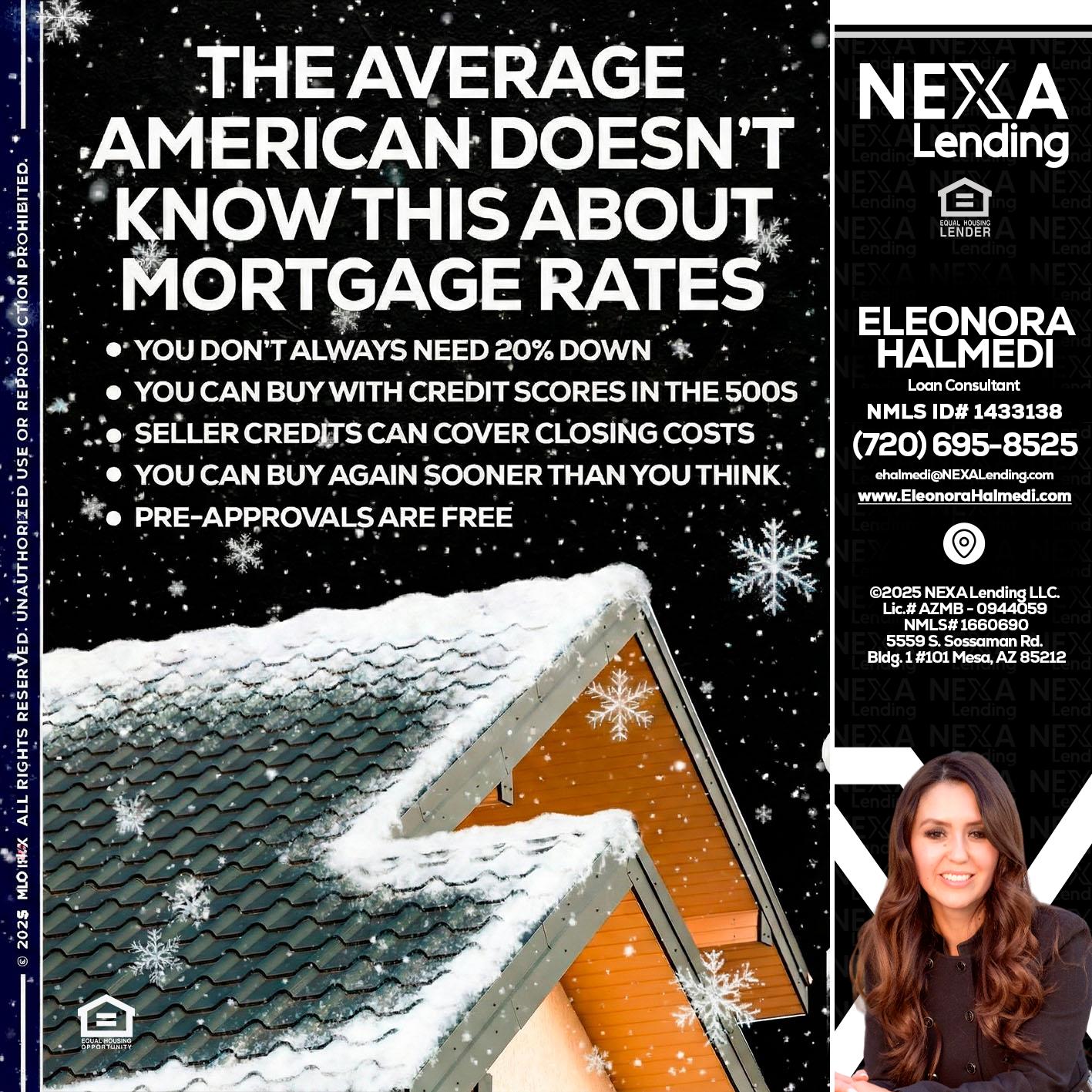 THE AVERAGE - Eleonora Halmedi -Mortgage Advisor