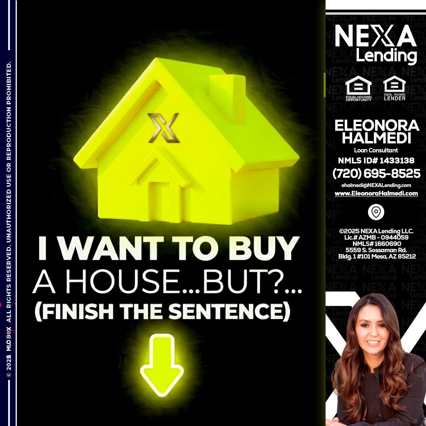 i want to buy - Eleonora Halmedi -Mortgage Advisor