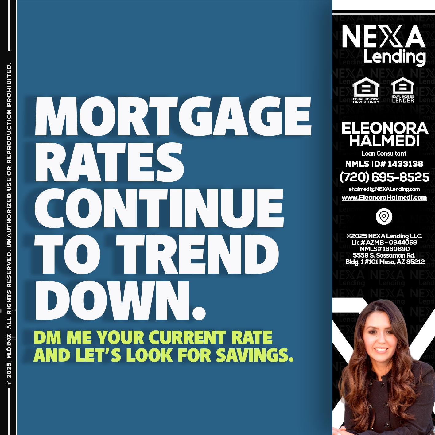 MORTGAGE RATES - Eleonora Halmedi -Mortgage Advisor