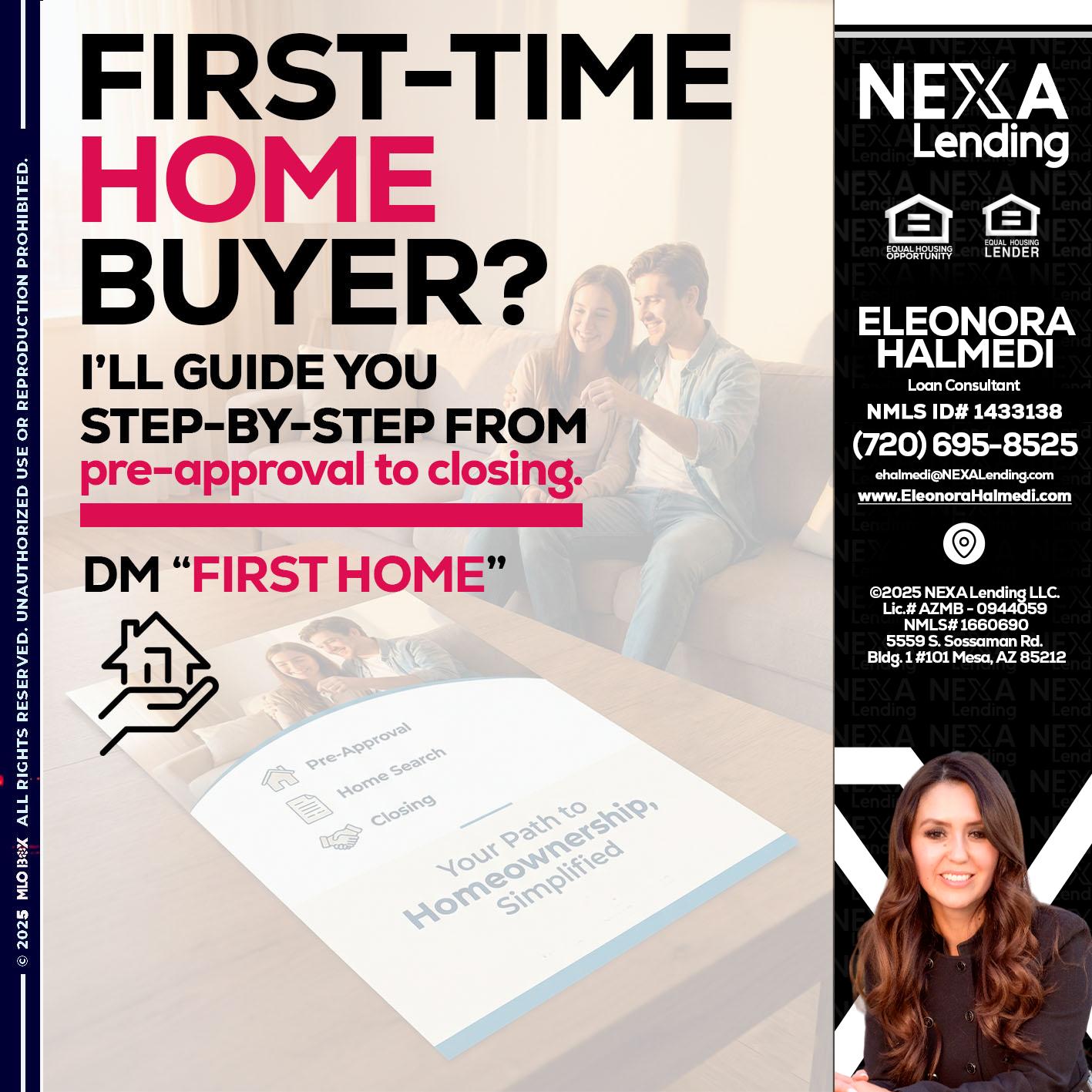 first time home buyer - Eleonora Halmedi -Mortgage Advisor