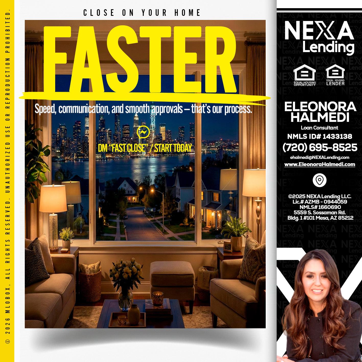 FASTER - Eleonora Halmedi -Mortgage Advisor