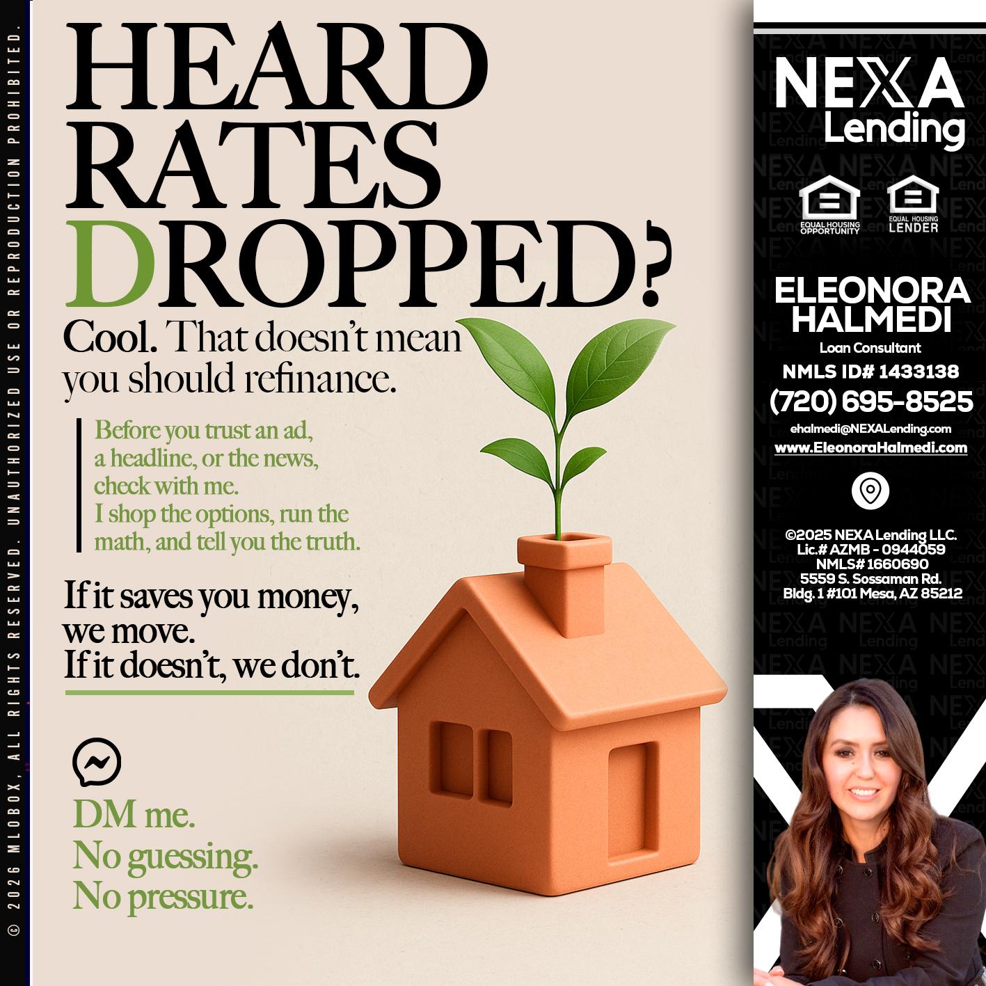 HEARD RATES - Eleonora Halmedi -Mortgage Advisor