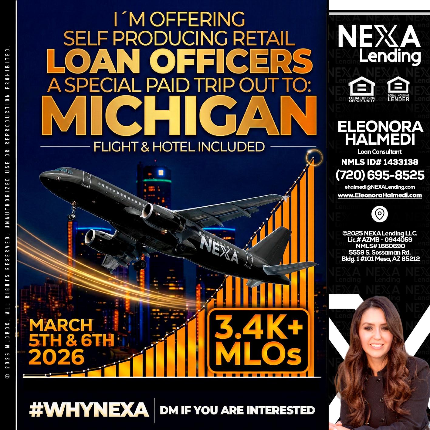 MICHIGAN - Eleonora Halmedi -Mortgage Advisor