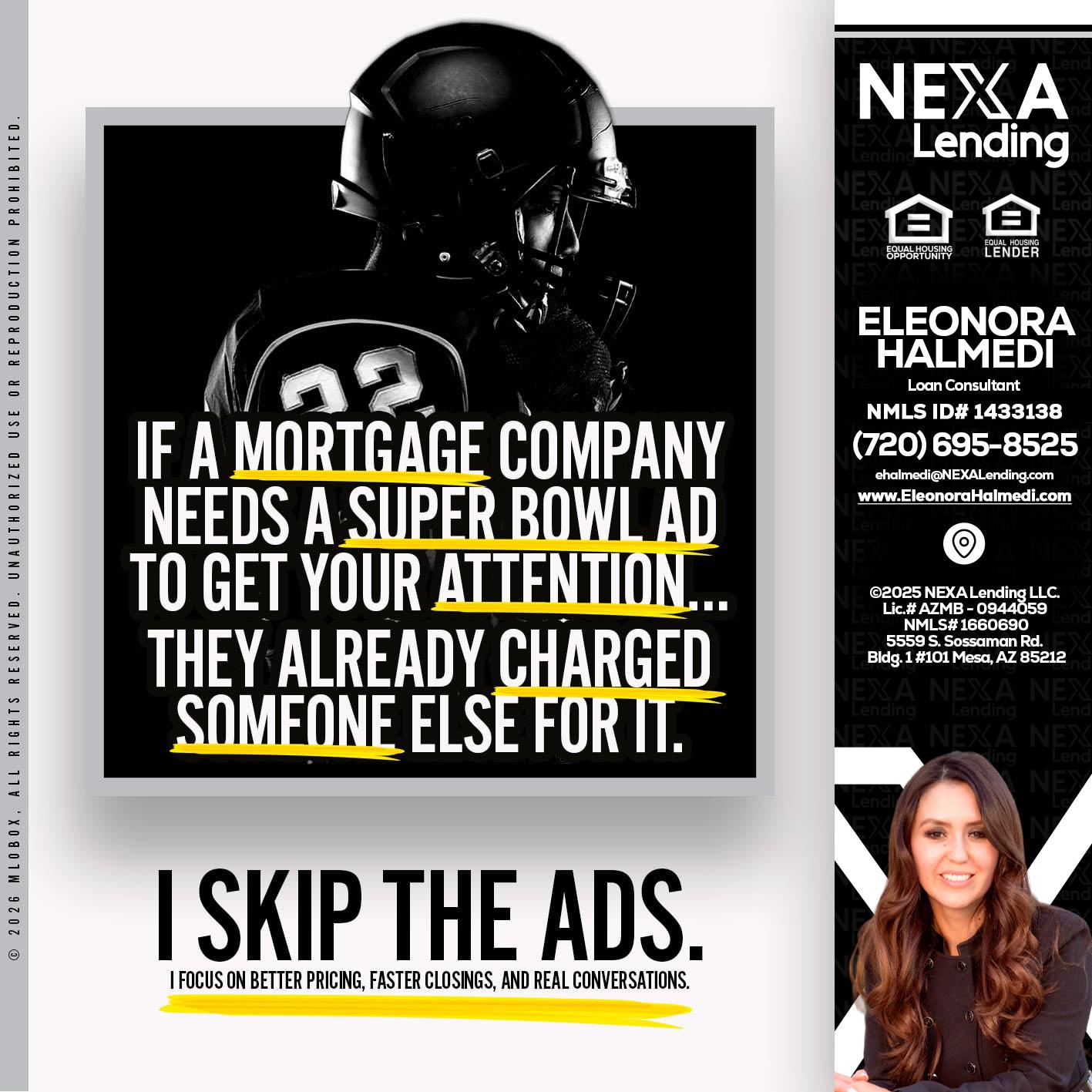 if a mortgage ad - Eleonora Halmedi -Mortgage Advisor