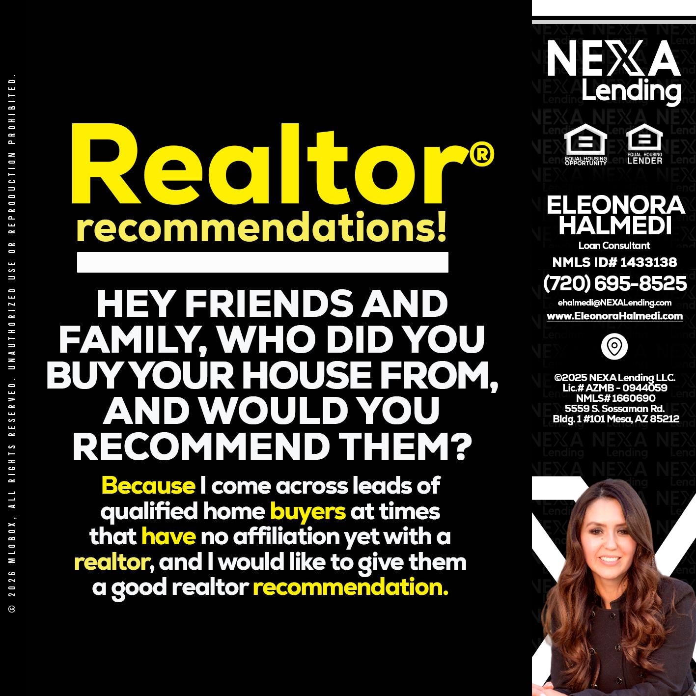 REALTOR - Eleonora Halmedi -Mortgage Advisor