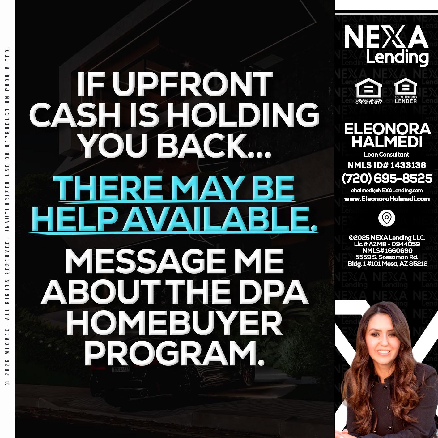 IF UPFRONT - Eleonora Halmedi -Mortgage Advisor