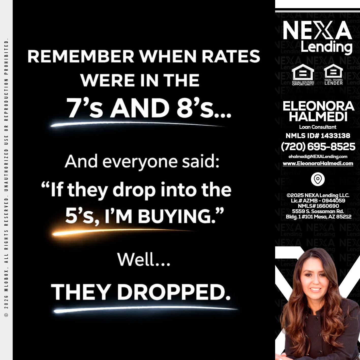 REMEMBER WHEN - Eleonora Halmedi -Mortgage Advisor