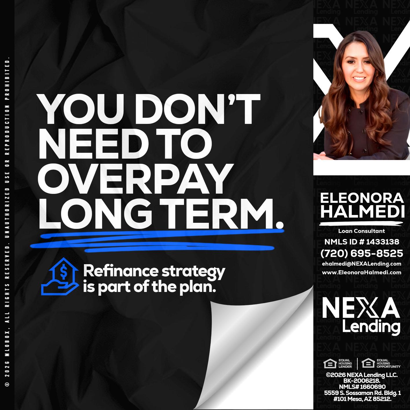 you don't need - Eleonora Halmedi -Mortgage Advisor