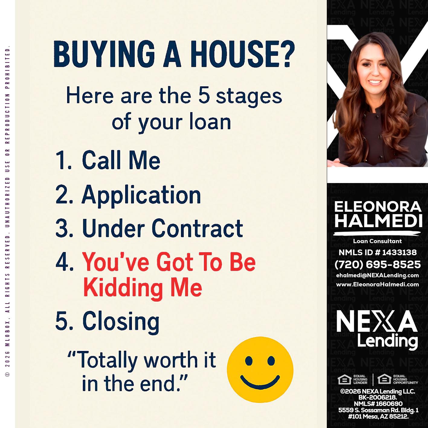 BUYING A HOUSE - Eleonora Halmedi -Mortgage Advisor