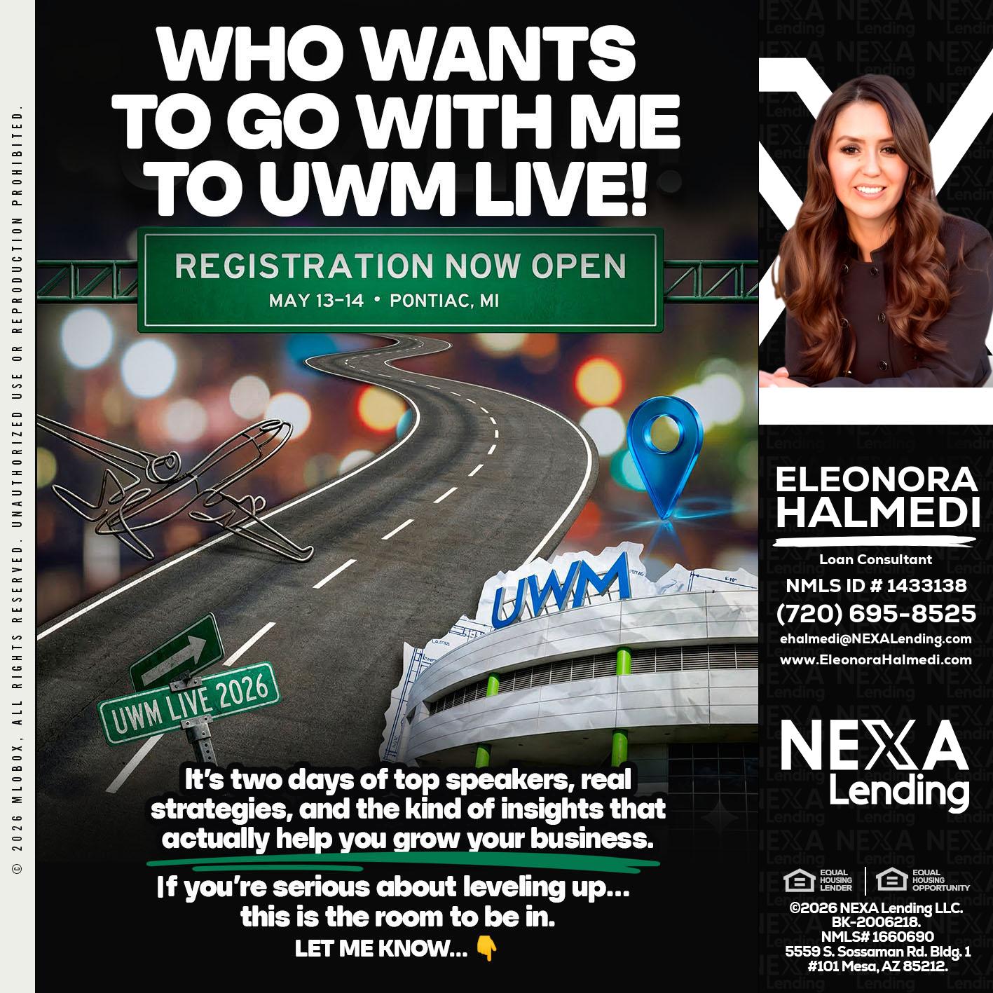 WHO WANTS - Eleonora Halmedi -Mortgage Advisor