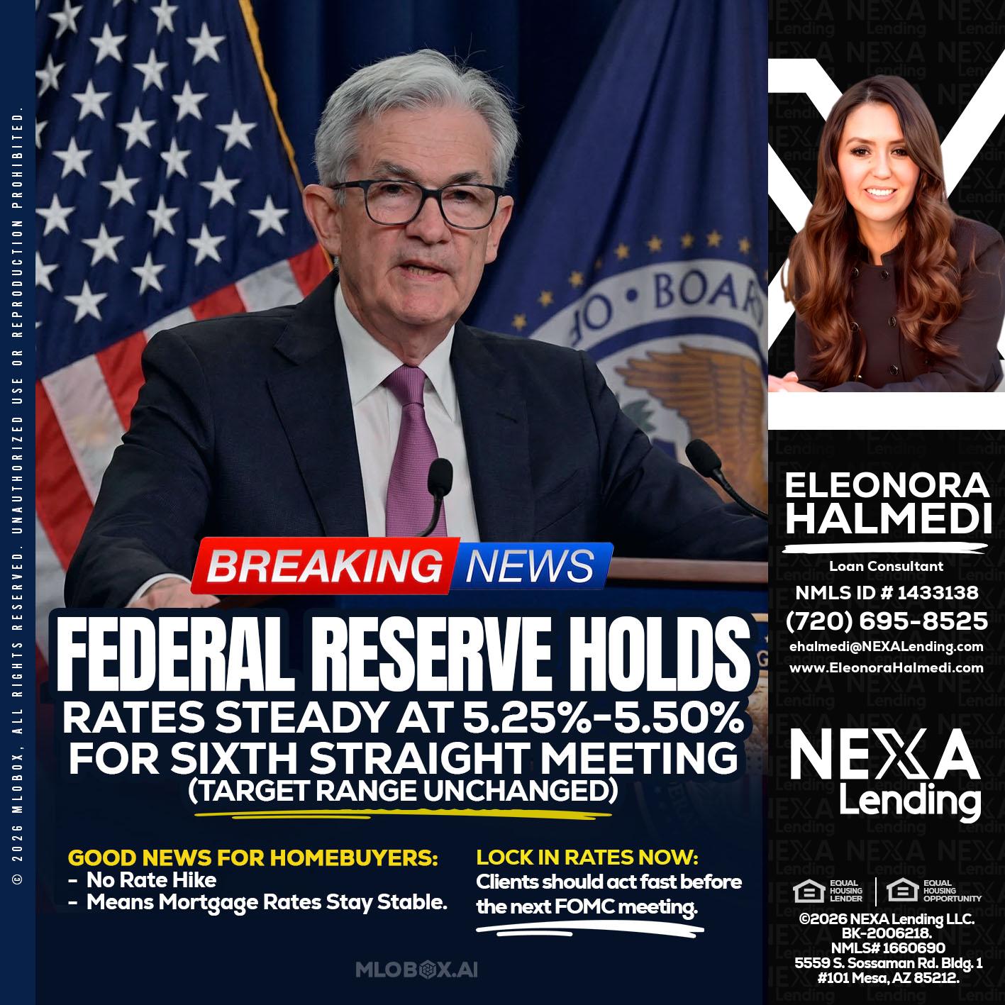 federal reserve - Eleonora Halmedi -Mortgage Advisor