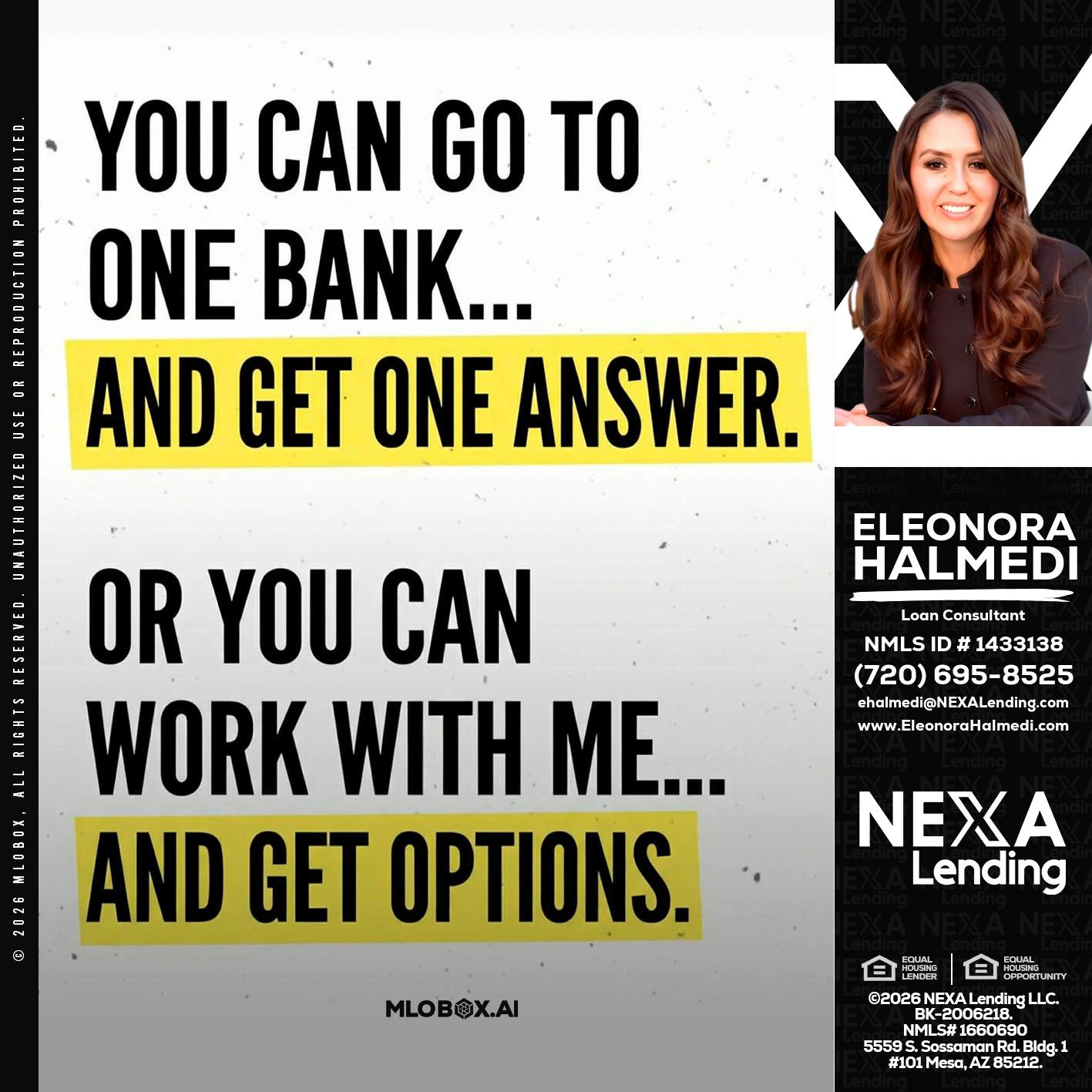 YOU CAN GO TO - Eleonora Halmedi -Mortgage Advisor