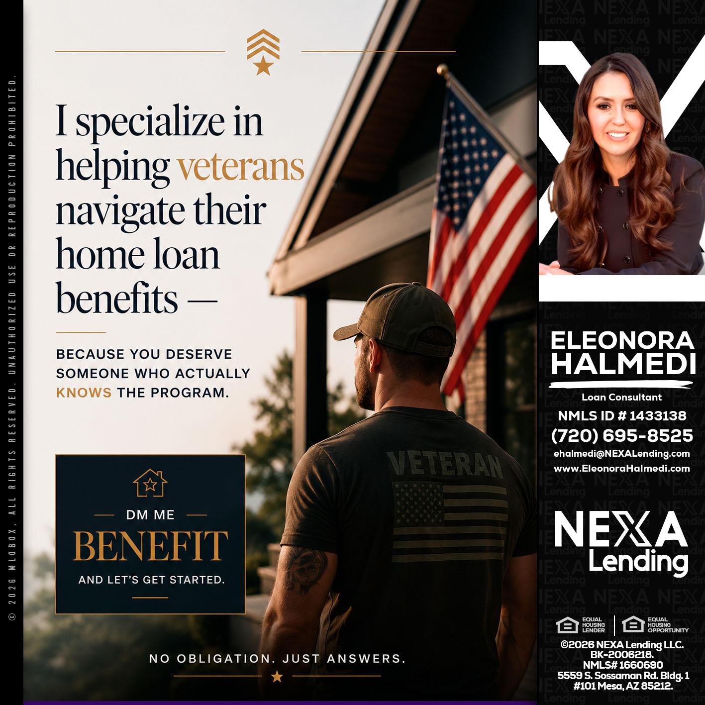 I SPECIALIZE - Eleonora Halmedi -Mortgage Advisor