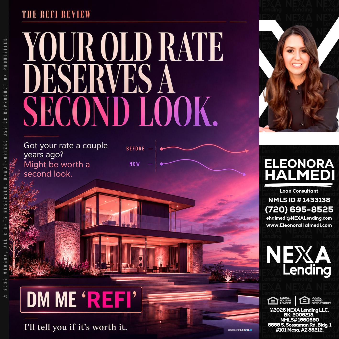 YOUR OLD - Eleonora Halmedi -Mortgage Advisor